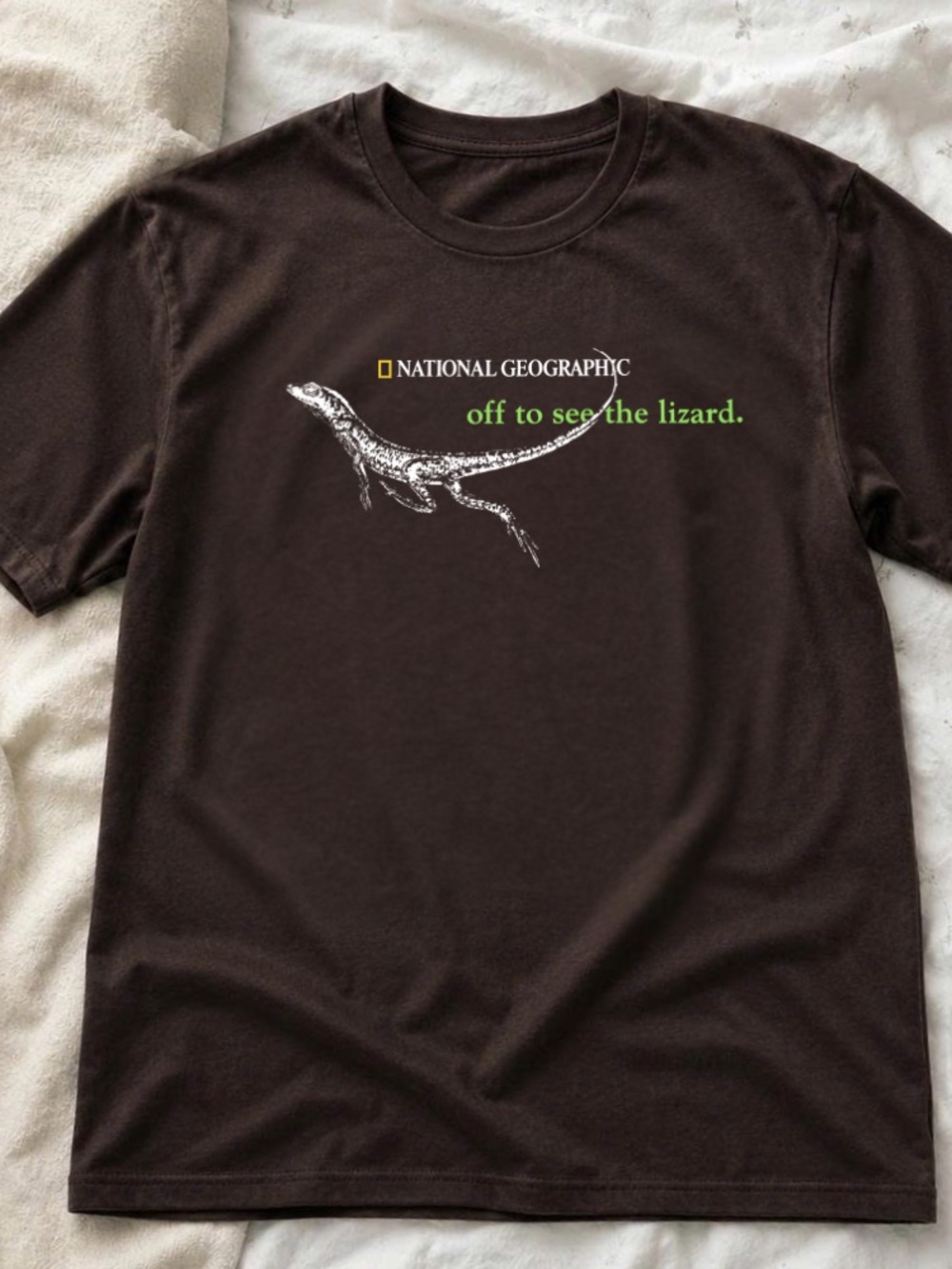 "National Geographic: Off to See the Lizard" Graphic T-shirt